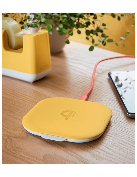 Leitz 64790019 Caricabatterie per dispositivi mobili Giallo Interno