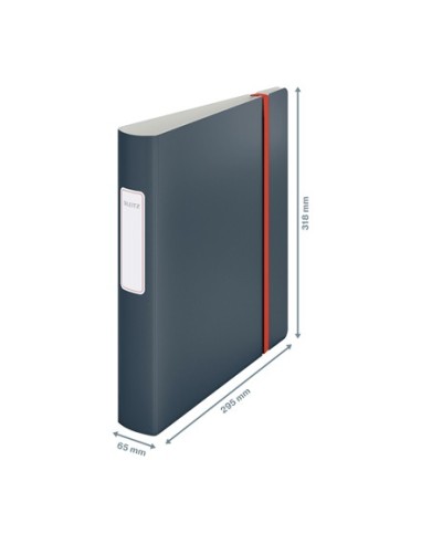 Leitz 10390089 cartella Polyfoam Nero A4