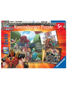 Ravensburger Puzzle 3x49 Pz Gormiti