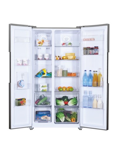 Candy CHSVN 174X frigorifero side-by-side Libera installazione 532 L E Acciaio inossidabile