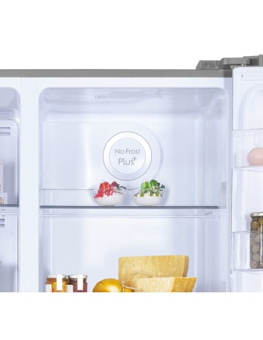 Candy CHSVN 174X frigorifero side-by-side Libera installazione 532 L E Acciaio inossidabile