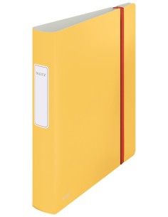 Leitz 10390019 cartella Polyfoam Giallo A4