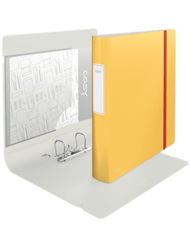 Leitz 10390019 cartella Polyfoam Giallo A4