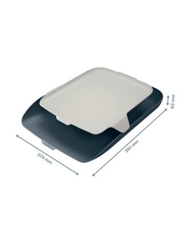 Leitz 52590089 vassoio da scrivania Polistirene (PS) Nero