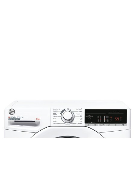 Hoover H-WASH 300 LITE H3W 48TE-11 lavatrice Caricamento frontale 8 kg 1400 Giri min D Bianco