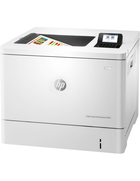 HP Color LaserJet Enterprise Stampante Enterprise Color LaserJet M554dn, Stampa, Porta USB frontale, Stampa fronte retro