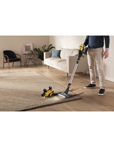 Rowenta RH7324 aspirapolvere senza filo Nero, Giallo Senza sacchetto