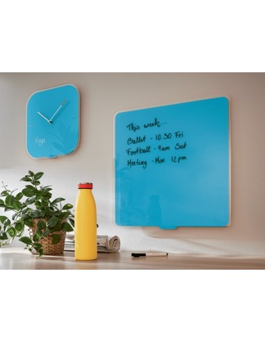 Leitz 70440061 lavagna 450 x 450 mm Vetro Magnetico