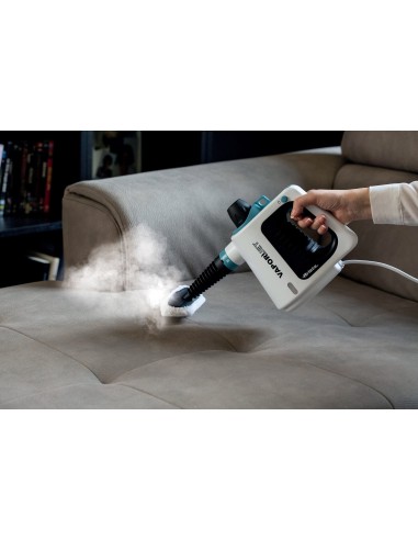 Ariete 4137, Vaporì Jet, Pistola a vapore con accessori inclusi, 1050 W, 3,5 bar, Bianco e Azzurro