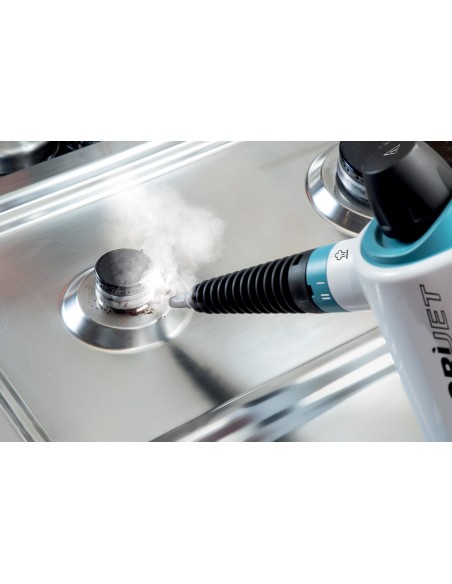 Ariete 4137, Vaporì Jet, Pistola a vapore con accessori inclusi, 1050 W, 3,5 bar, Bianco e Azzurro