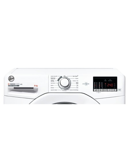 Hoover H-WASH 300 LITE H3W 492DE-11 lavatrice Caricamento frontale 9 kg 1400 Giri min D Bianco