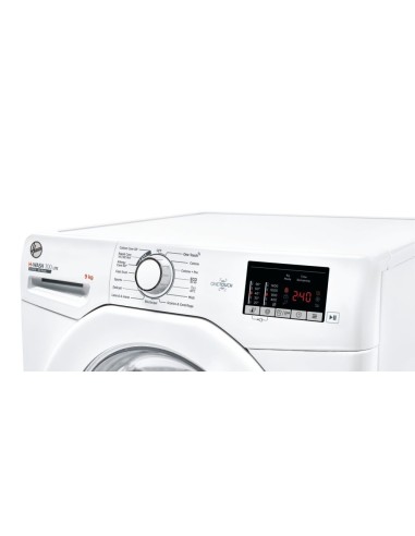 Hoover H-WASH 300 LITE H3W 492DE-11 lavatrice Caricamento frontale 9 kg 1400 Giri min D Bianco