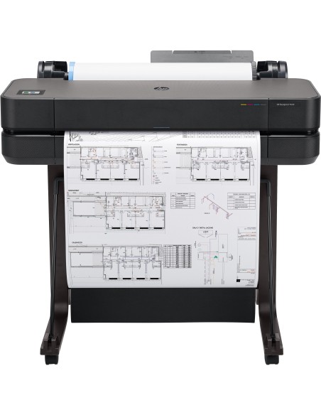 HP Designjet T630 stampante grandi formati Wi-Fi Getto termico d'inchiostro A colori 2400 x 1200 DPI 610 x 1897 mm Collegamento