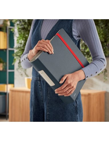 Leitz 10380089 cartella Polyfoam Nero A4
