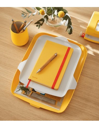 Leitz 52590019 vassoio da scrivania Polistirene (PS) Giallo