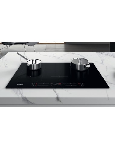 Whirlpool WL B2977 NE Nero Da incasso 77 cm Piano cottura a induzione 4 Fornello(i)