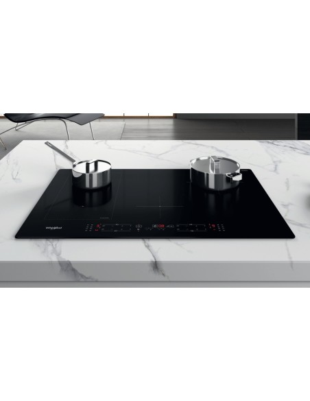 Whirlpool WL B2977 NE Nero Da incasso 77 cm Piano cottura a induzione 4 Fornello(i)