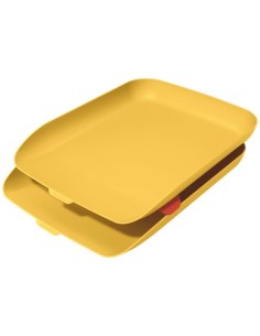 Leitz 53581019 vassoio da scrivania Polistirene (PS) Giallo