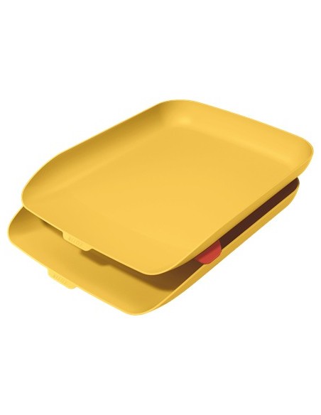 Leitz 53581019 vassoio da scrivania Polistirene (PS) Giallo