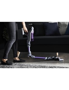 Rowenta X-Force RH9639 XFORCE FLEX 8.60 Allergy, Scopa Ricaricabile, Aspirapolvere con Tubo Flessibile per raggiungere ogni 2