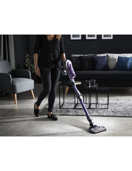 Rowenta X-Force RH9639 XFORCE FLEX 8.60 Allergy, Scopa Ricaricabile, Aspirapolvere con Tubo Flessibile per raggiungere ogni