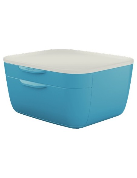 Leitz 53570061 vassoio da scrivania Polistirene (PS) Blu, Bianco