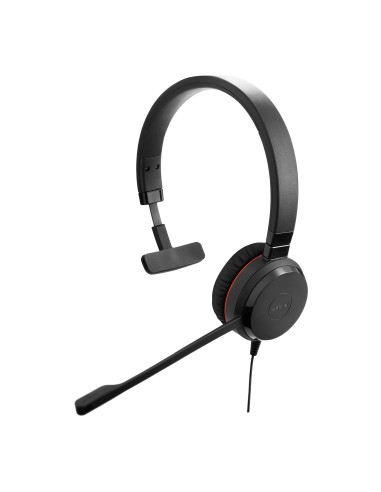 Jabra Evolve 20SE USB-C MS Mono Auricolare Cablato A Padiglione Ufficio USB tipo-C Nero