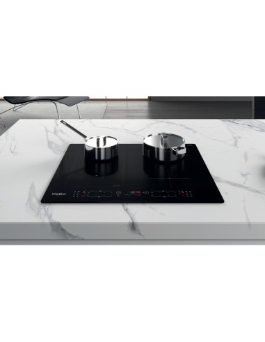 Whirlpool WL B8160 NE Nero Da incasso 59 cm Piano cottura a induzione 4 Fornello(i)