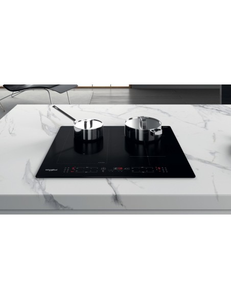 Whirlpool WL B8160 NE Nero Da incasso 59 cm Piano cottura a induzione 4 Fornello(i)