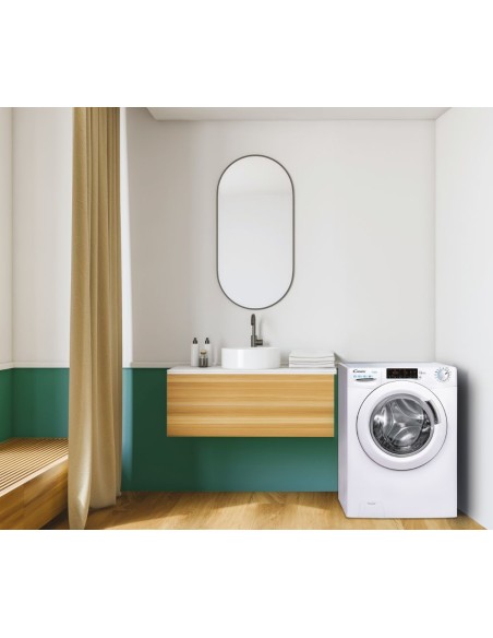 Candy Smart Inverter CS 128TXME-S lavatrice Caricamento frontale 8 kg 1200 Giri min A Bianco