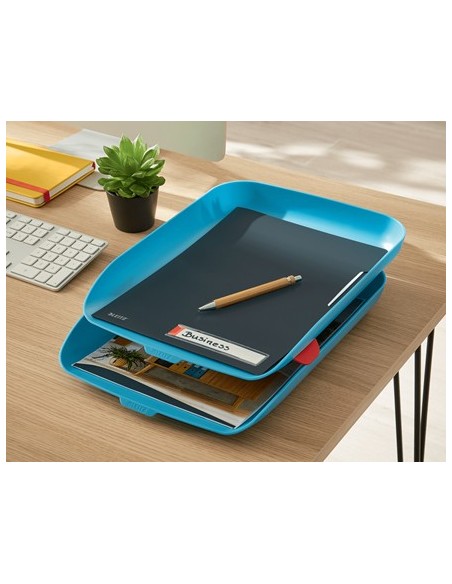 Leitz 53581061 vassoio da scrivania Polistirene (PS) Blu