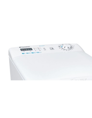 Candy Smart CST 07LE 1-S lavatrice Caricamento dall'alto 7 kg 1000 Giri min F Bianco