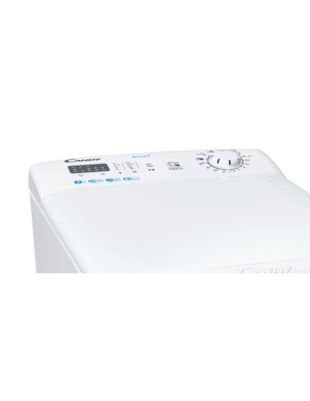 Candy Smart CST 07LE 1-S lavatrice Caricamento dall'alto 7 kg 1000 Giri min F Bianco