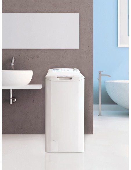 Candy Smart CST 07LE 1-S lavatrice Caricamento dall'alto 7 kg 1000 Giri min F Bianco