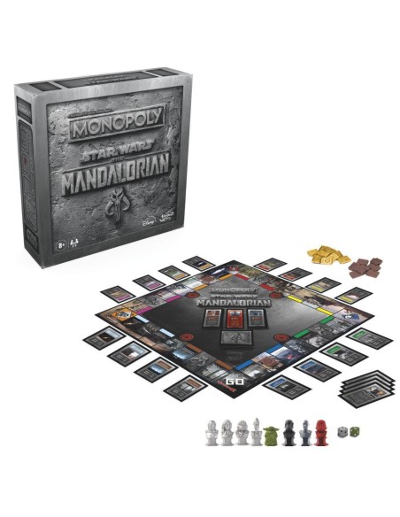 Hasbro Gaming Monopoly  Star Wars The Mandalorian Edition Gioco da tavolo Guerra