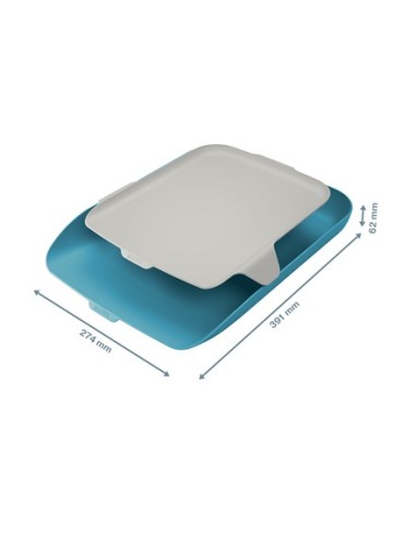 Leitz 52590061 vassoio da scrivania Polistirene (PS) Blu