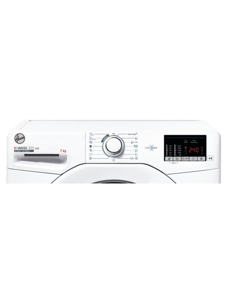 Hoover H-WASH 300 LITE H3W4 472DE 1-S lavatrice Caricamento frontale 7 kg 1400 Giri min D Bianco