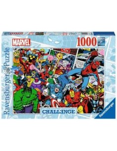 Ravensburger Challenge Marvel Puzzle di contorno 1000 pz Arte