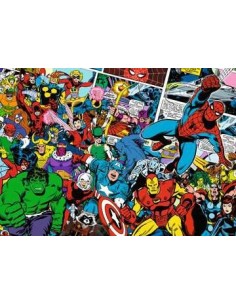 Ravensburger Challenge Marvel Puzzle di contorno 1000 pz Arte 2