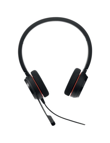 Jabra Evolve 20 USB-C UC Stereo Auricolare Cablato A Padiglione Ufficio USB tipo-C Nero