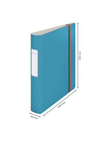 Leitz 10390061 cartella Polyfoam Blu A4