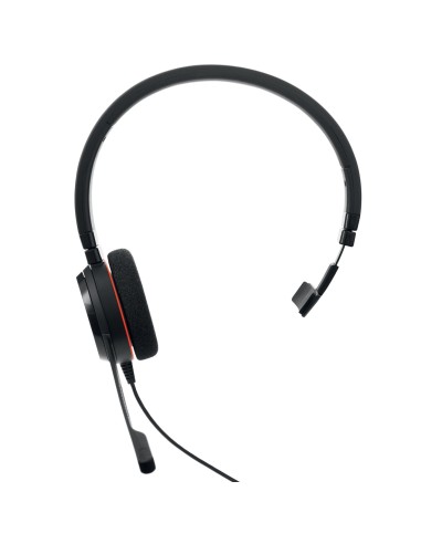 Jabra Evolve 20 USB-C MS Mono Auricolare Cablato A Padiglione Ufficio USB tipo-C Nero