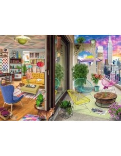 Ravensburger 165452 puzzle Puzzle di contorno 1000 pz Arte 2