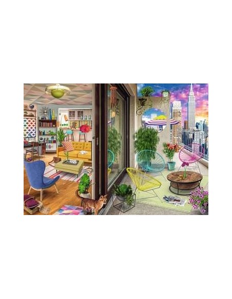 Ravensburger 165452 puzzle Puzzle di contorno 1000 pz Arte