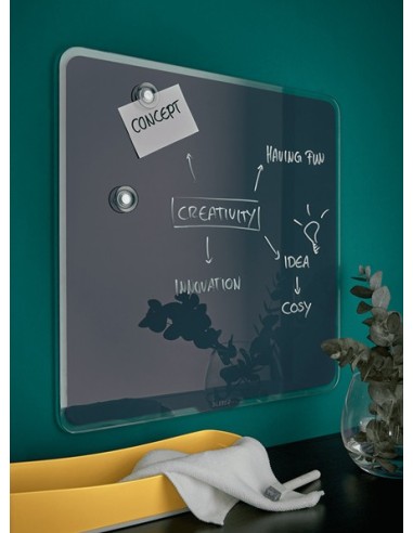 Leitz 70440089 lavagna 450 x 450 mm Vetro Magnetico