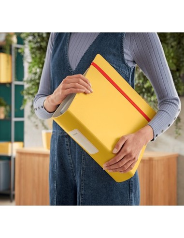 Leitz 10380019 cartella Polyfoam Giallo A4