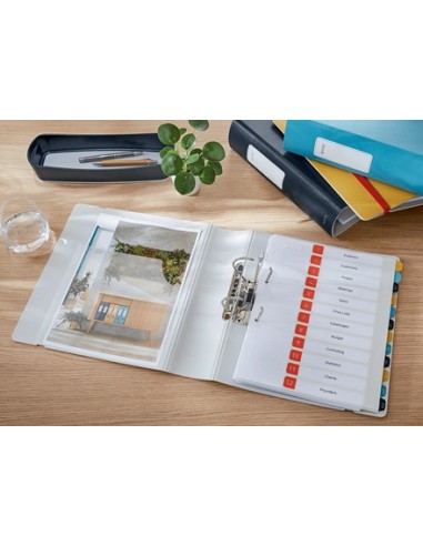 Leitz 10380019 cartella Polyfoam Giallo A4