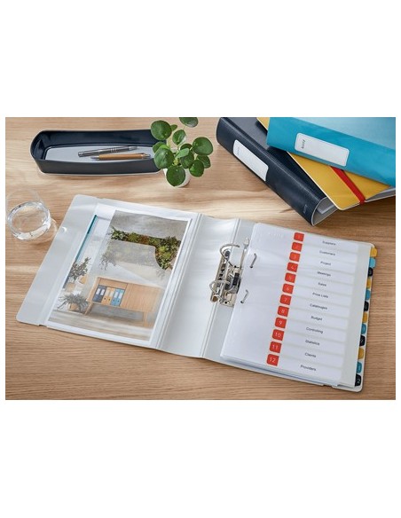 Leitz 10380019 cartella Polyfoam Giallo A4