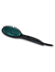 Rowenta Power Straight CF5820 messa in piega Spazzola lisciante Caldo Nero, Verde 1,8 m