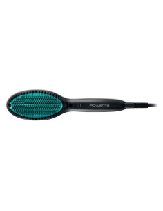 Rowenta Power Straight CF5820 messa in piega Spazzola lisciante Caldo Nero, Verde 1,8 m 2